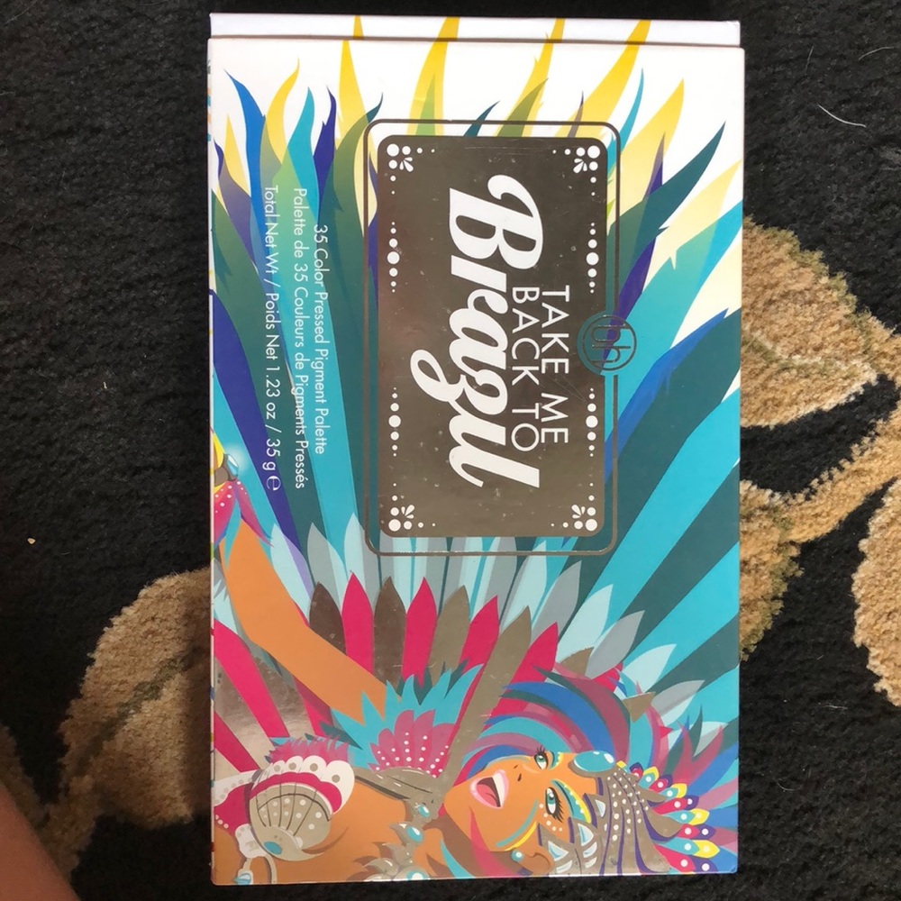 bh cosmetics “take me back to Brazil” pallete